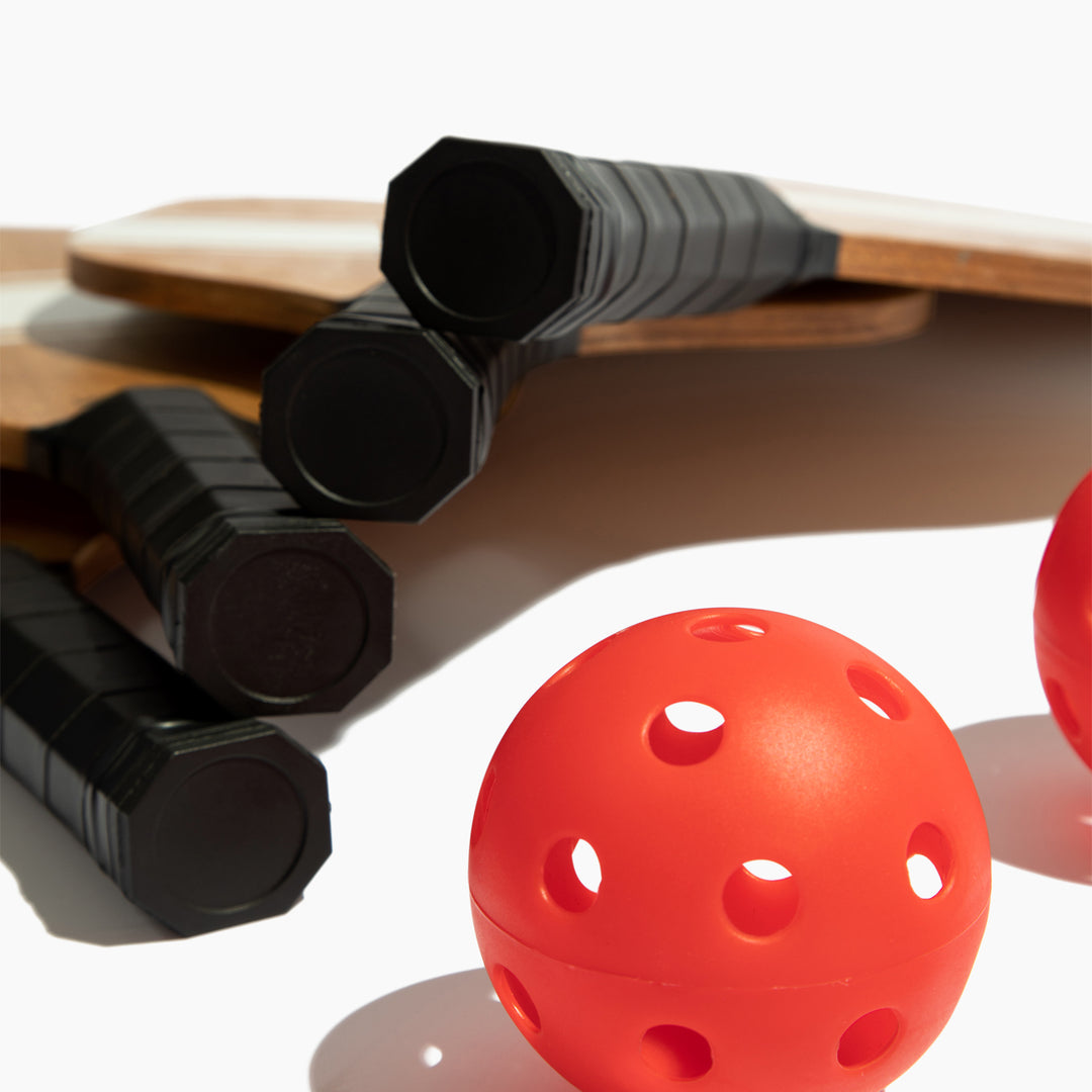 4 Player Pickleball Set with Net – League and Company